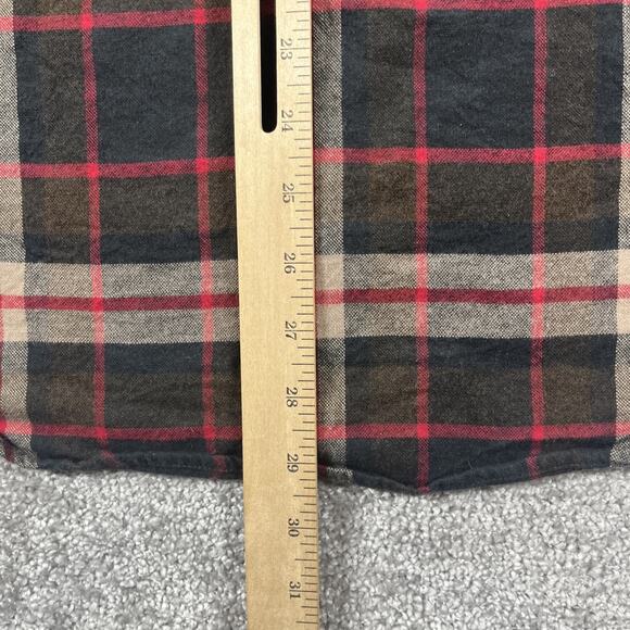 Pendleton Flannel Shirt Mens Extra Large Mason Cotton Button Down Outdoors Brown - Picture 8 of 11